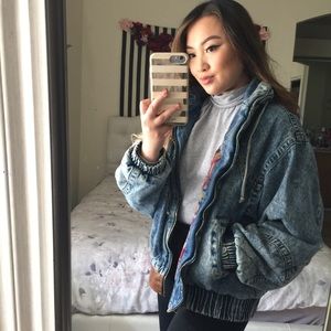 Vintage Gitano Acid Wash Jean Jacket